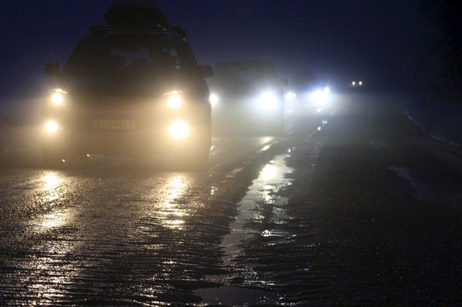 De kommande nätterna lär bli kalla. Meteorologiska institutet varnar för halt väglag under nätter och tidiga morgnar.
