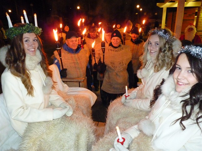 Linonsklubbarna i Nykarleby återupptar luciatraditionen i år och söker nu med ljus och lykta luciakandidater.