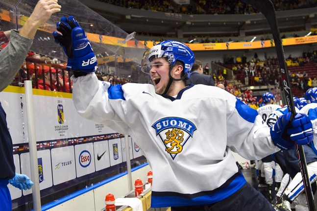 Joni Nikko var en viktig kugge i Finlands guldlag i junior-VM 2014.
