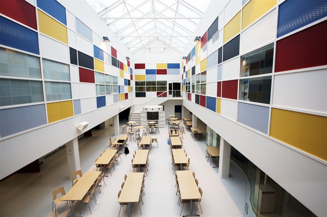 Borgaregatans skola i Vasa.