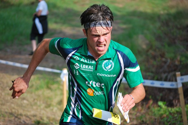 Andreas Hall, här ännu klädd i IF Femmans färger, var bäst i Karleby