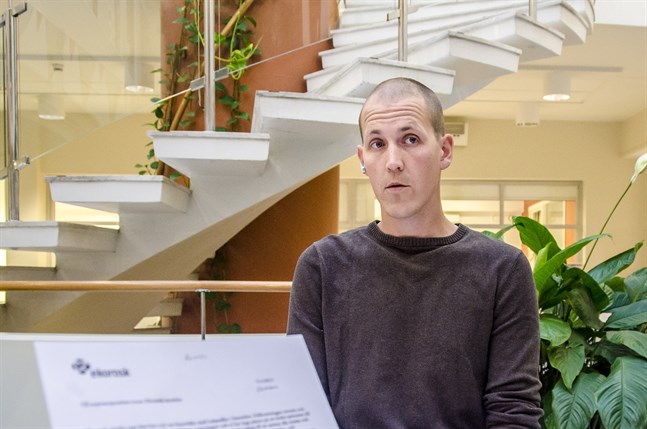 Robert Finell låg högt på inkomstlistan i Österbotten.