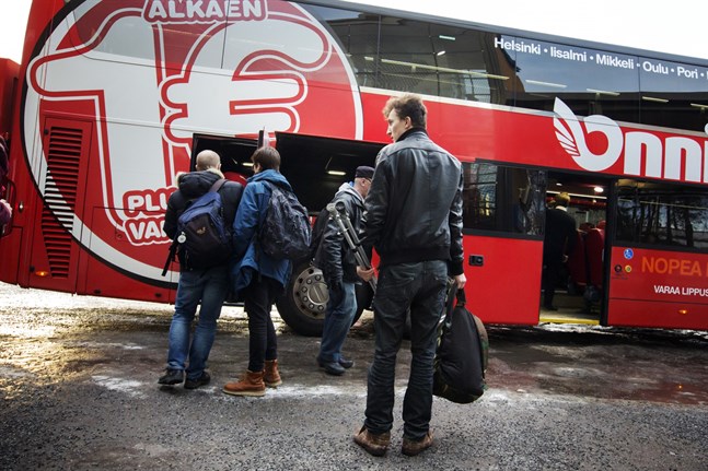 Onnibus börjar återupptar trafiken mellan Tammerfors och Vasa.