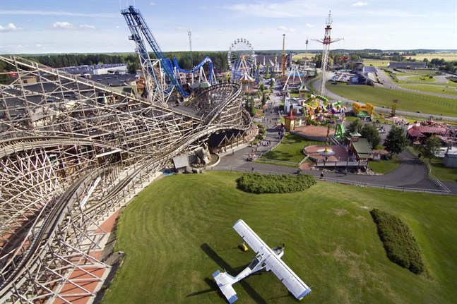 En familj från Vasa fick med sig ett obehagligt minne från nöjesparken Powerpark när de besökte den under helgen.