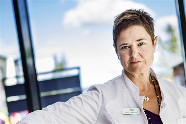 Få barn verkar ha smittat varandra i skolorna. Det säger Sofia Svartsjö, överläkare.