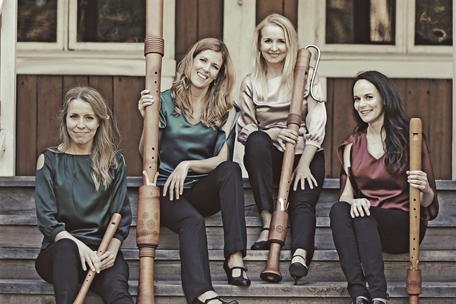 Bravade är en renässansblockflöjtskvartett som består av Pauliina Fred, Sunniva Fagerlund, Hanna Haapamäki och Hanna Kangasniemi.