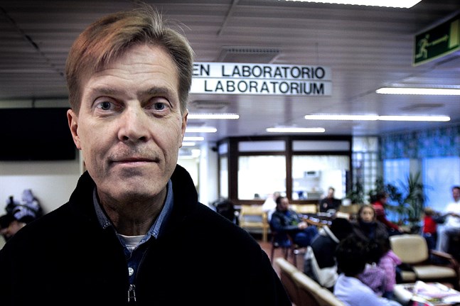 Markku Sirviö är ledande överläkare i Vasa.