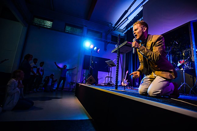 Patrick Tiainen. Word of faith church Finland i Karleby. 5.6.2016.