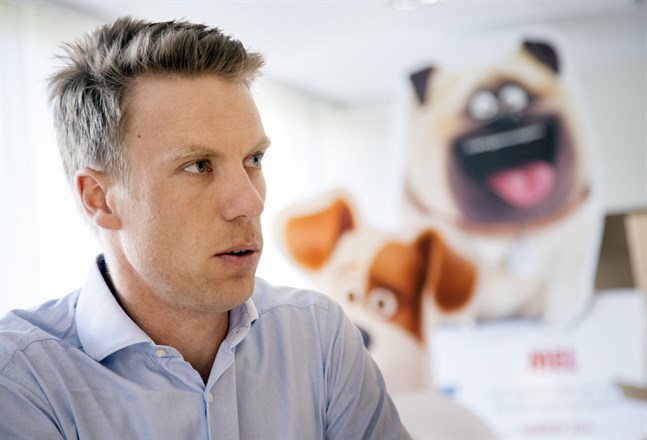 Aku Jaakkola är vd för biografkedjan Bio Rex.