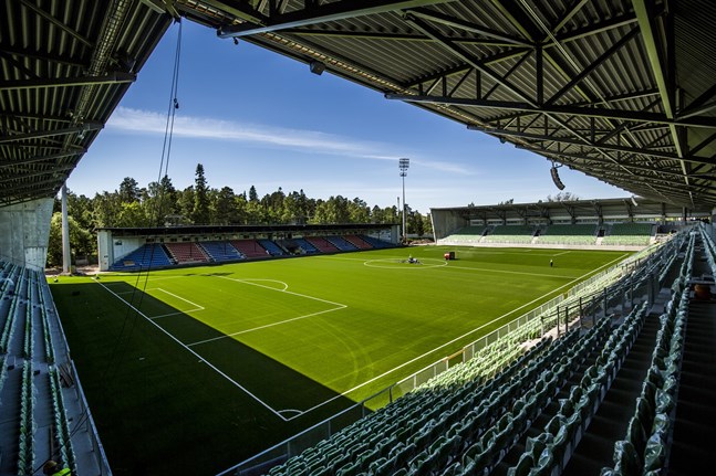 Läktarna på stadion kommer vara indelad i fyra olika sektioner då det är dags för hemmapremiär i division 1 för VPS.