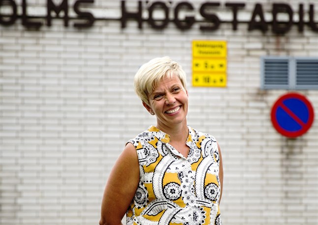 Inger Damlin är rektor på Korsholms högstadium.