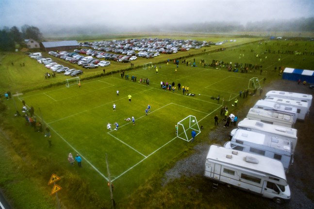 Norrvalla cup ordnas i år för tolfte gången. 2016 såg det ut så här i Vörå.