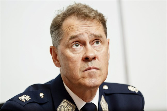 Polisöverdirektör Seppo Kolehmainen.