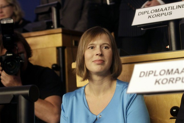 President Kersti Kaljulaid.