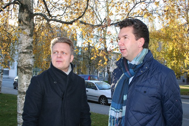 Christoffer Sundqvist och Sebastian Fagerlund är konstnärliga ledare för Rusk-festivalen.