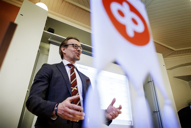 Ulf Nylund är vd för Vasa Andelsbank.
