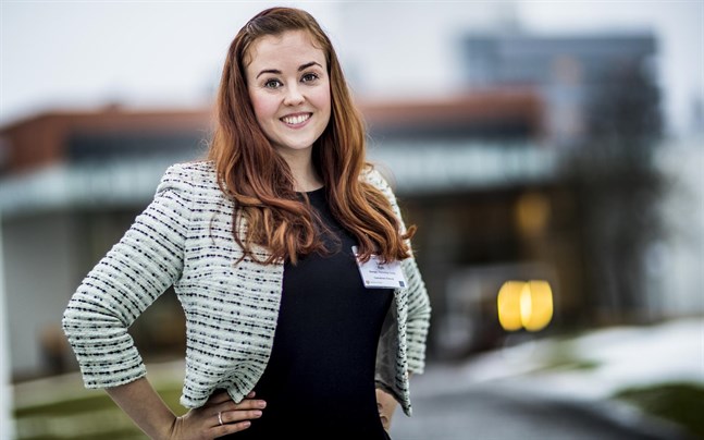 Jenna Hytti föreläste på Hankens och Vasa universitets seminarium.