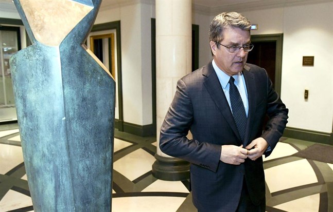 WTO leds sedan 2013 av den brasilianske tidigare diplomaten Roberto Azevedo. K-G Backholm förutspår en allt mindre roll för dagens tandlösa världshandelsorganisation.
