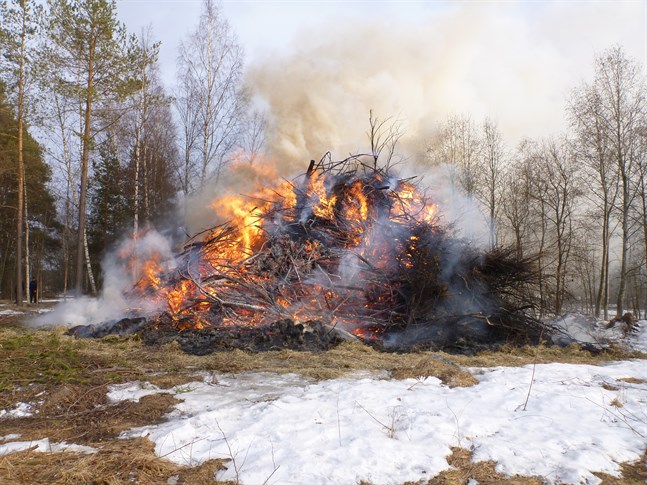 Planerar någon att strömma en påskbrasa live?