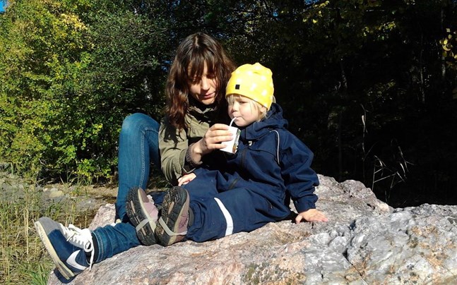 Vasabördiga Pia Wikholm drabbades själv av hyperemesis när hon var gravid med dottern Milla.