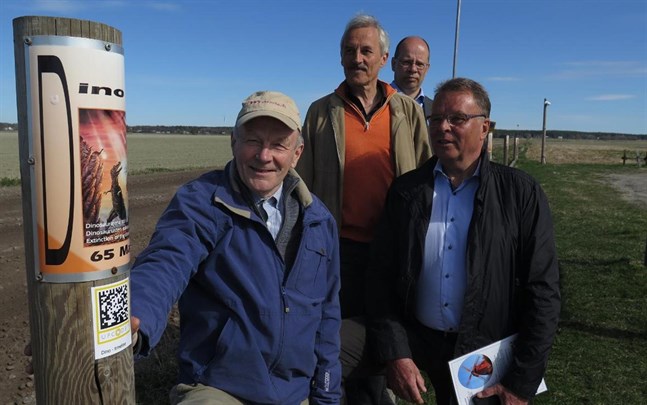 Matts Andersén, Peter Edén, Kaj Kankaanpää och Kjell Nybacka utvecklade tillsammans digiresan vid Meteoria Söderfjärden.