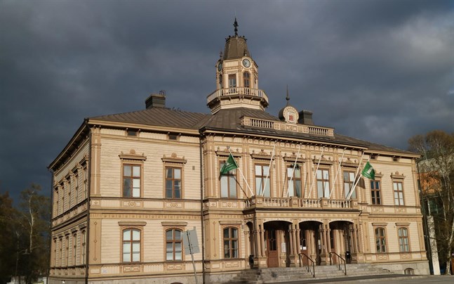 Rådhuset i Jakobstad.