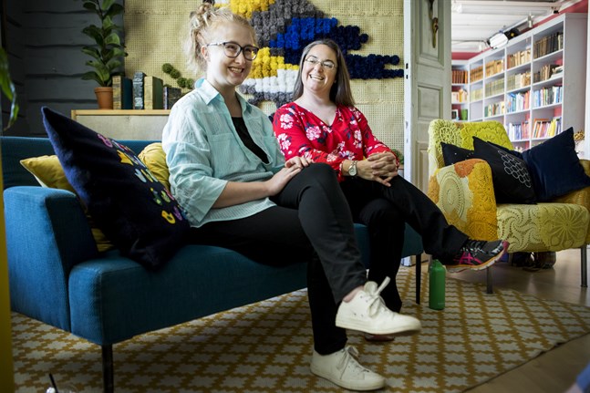 Aubra Shepard och Sarah Sumners menar att alla organisationer gynnas av kreativitet. ”Kreativitet är livets krydda”, säger Sumners.