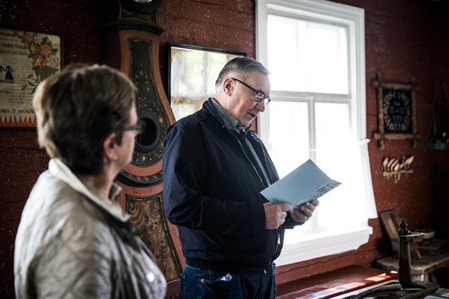 John Granstubb är ordförande för Esse hembygdssällskap. Arkivbild.