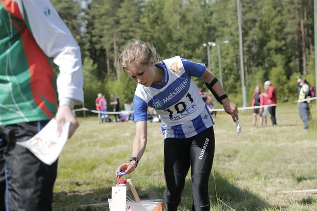 Kirsi Nurmi blev tvåa i Vanda.