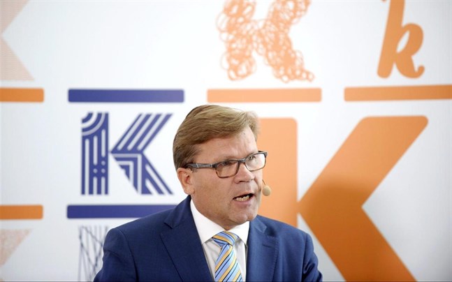 Keskos koncernchef Mikko Helander meddelar koncernens rapport för det andra kvartalet.