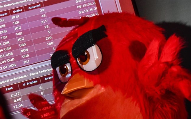 Rovio-aktien har stigit kraftigt i år, men nu vinstvarnar de arga fåglarna.