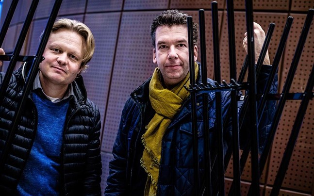 Christoffer Sundqvist och Sebastian Fagerlund är konstnärliga ledare för Rusk. 