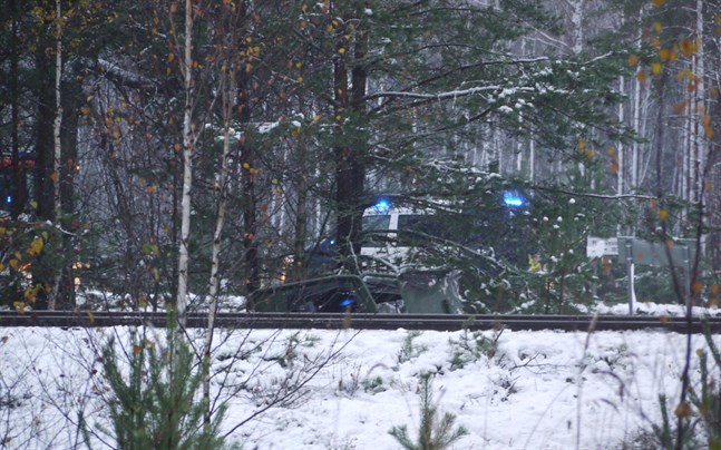 Olyckan inträffade i Skogby i Ekenäs.