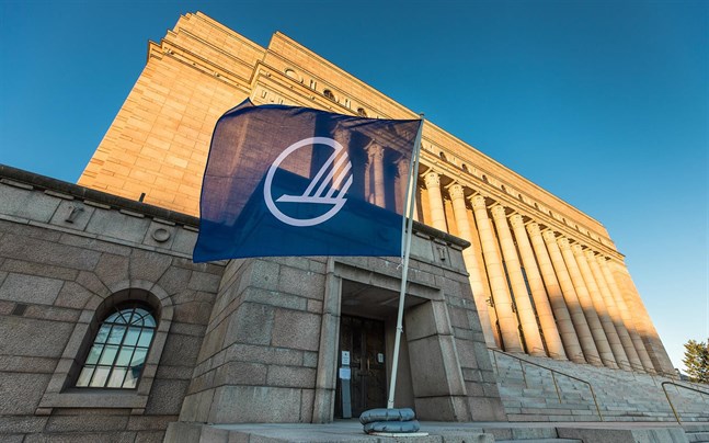 Bild från Nordiska rådets 69:e session i riksdagshuset i Helsingfors 2017.