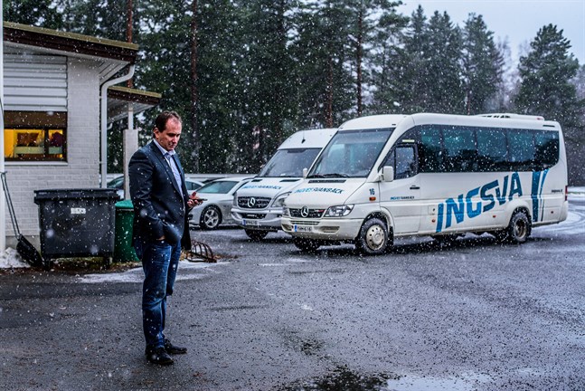 Kennet Svanbäck är mycket nöjd med köpet som innebär fler linjer för Ingsva.