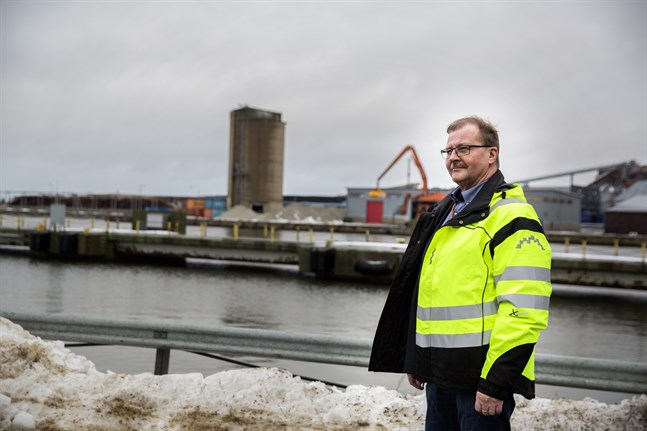 Teijo Seppelin väntar ivrigt på den nya Kvarkenfärjan.