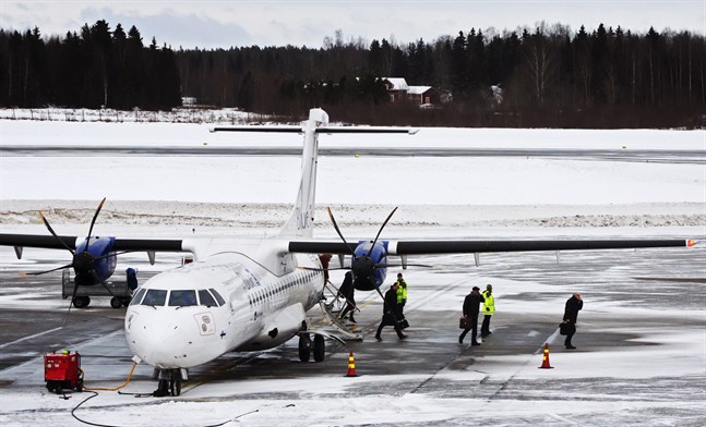 Vasa flygfält. Flygplan