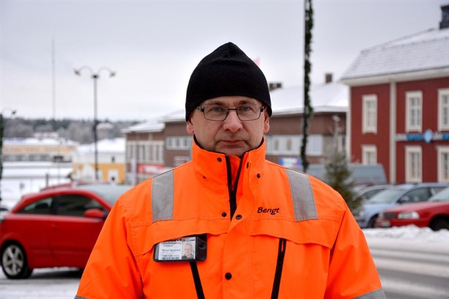 Bengt Berglund, ordförande i Kristinestads företagare, befarar en tuff vår för företagarna.