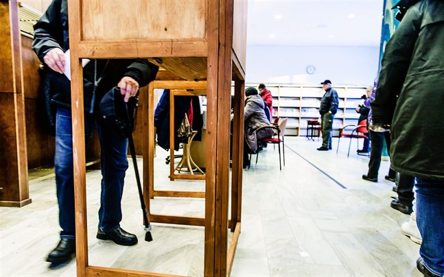 På onsdagen inleddes förhandsröstningen i EU-valet.