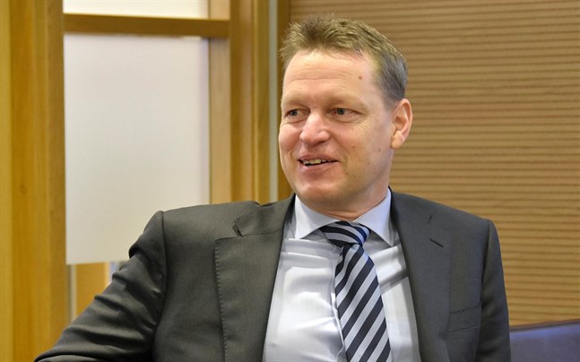Ålandsbankens vd Peter Wiklöf får vara nöjd med kvartalet.