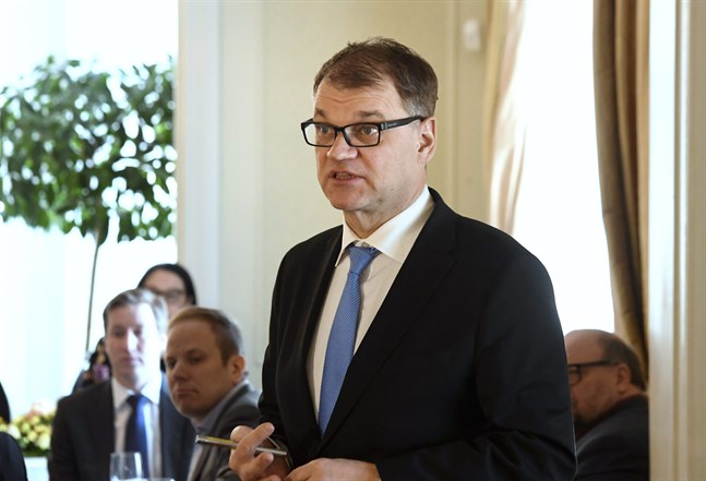 Juha Sipilä (C) var statsminister 2015–2019.
