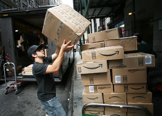 Arkivfoto: Amazonpaket.