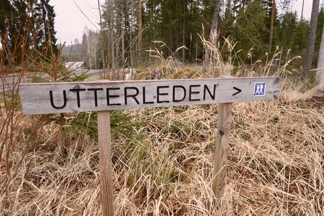 Den populära Utterleden leder till Lappfors vildmarkscentrum.