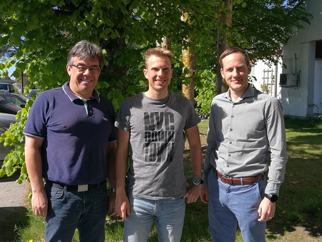 Christoph Treier, Eric Storvall och Dan Liljeqvist samlar traktens långloppsåkare.