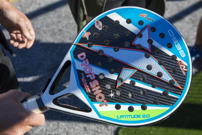 Padelrack.