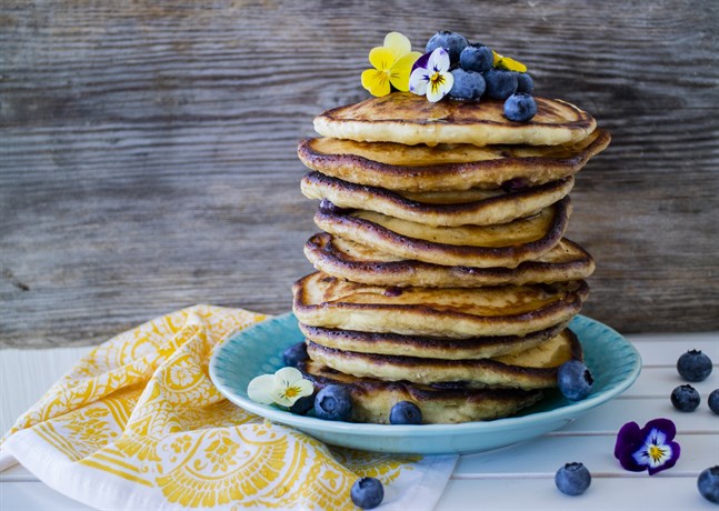 Amerikanska pannkakor är plättar med lite extra volym.