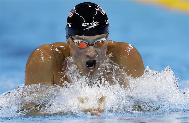 Ryan Lochte stängs av för brott mot antidopningsreglerna. Arkivbild.