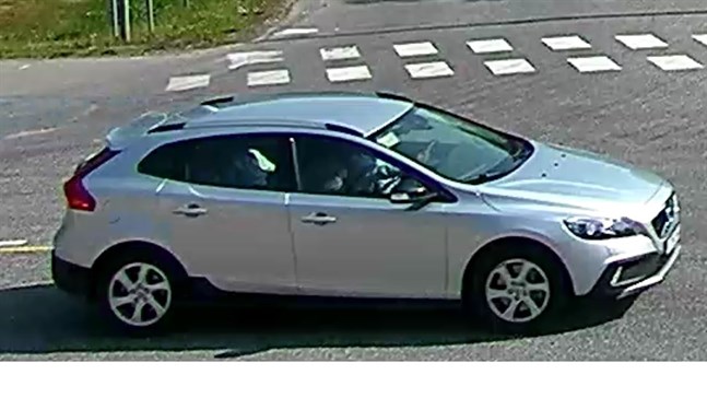 Den här Volvon har troligen använts i samband med ett flertal brott.