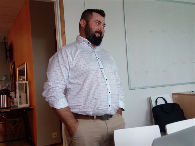 Christos Granqvist vill hjälpa de lokala producenterna och kunderna att hitta varandra.