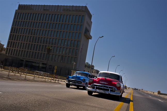 USA:s ambassad i Kubas huvudstad Havanna. Arkivbild.